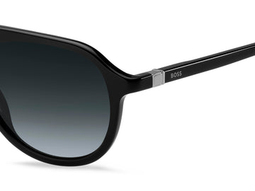 BOSS 1435/S Black/ Dark Grey Shaded