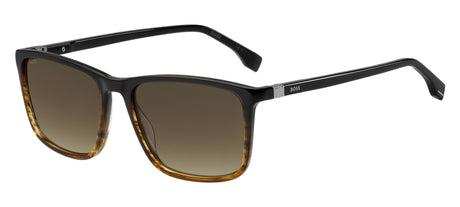 BOSS 1434/S Brown Horn/ Brown Shaded
