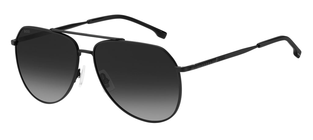 BOSS 1447/S Matte Black/ Brown Sol-X