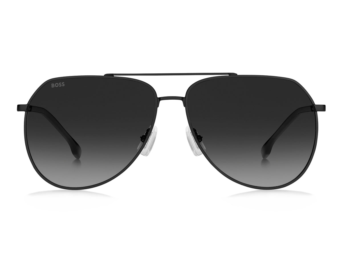 BOSS 1447/S Matte Black/ Brown Sol-X