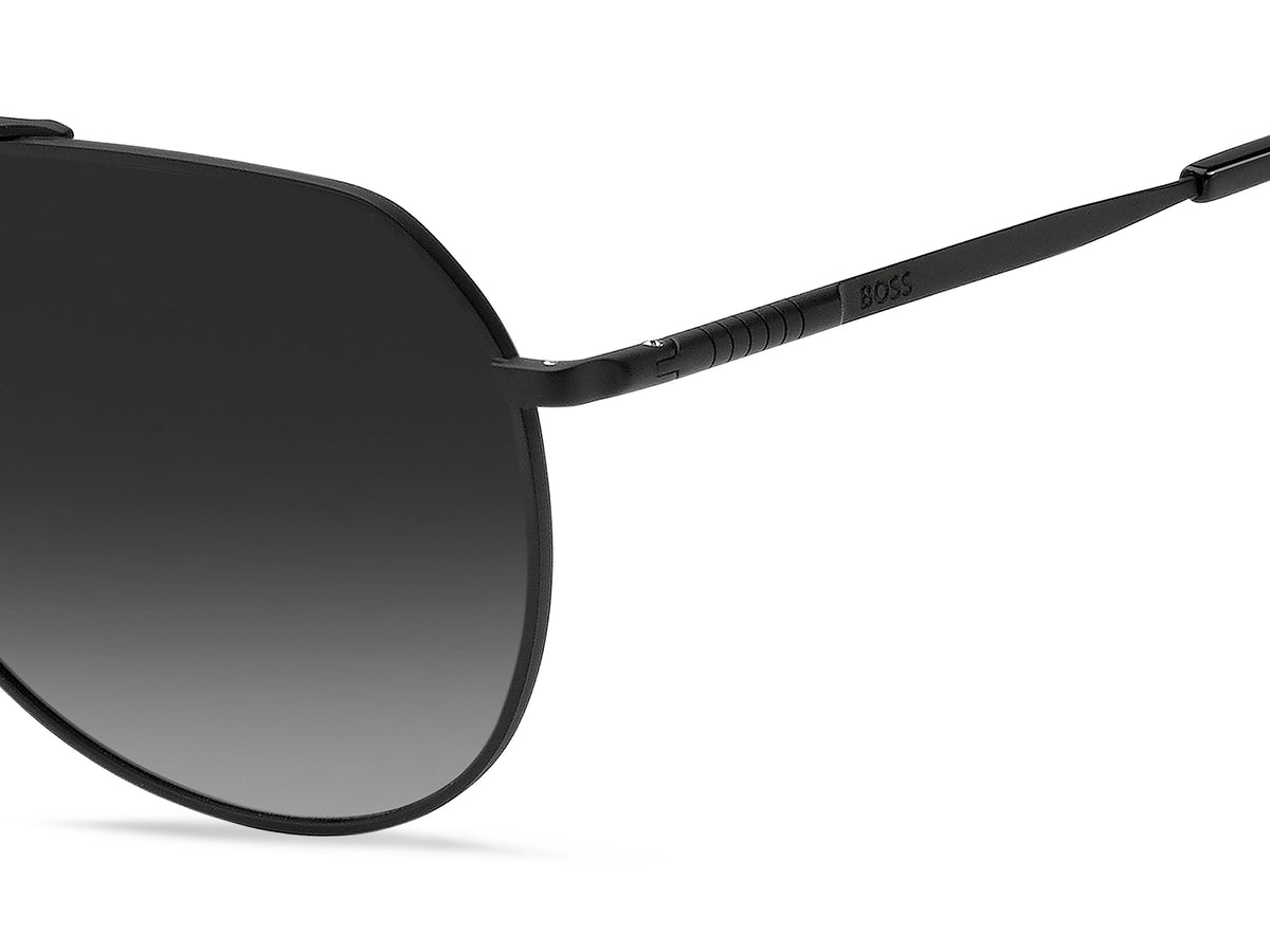 BOSS 1447/S Matte Black/ Brown Sol-X