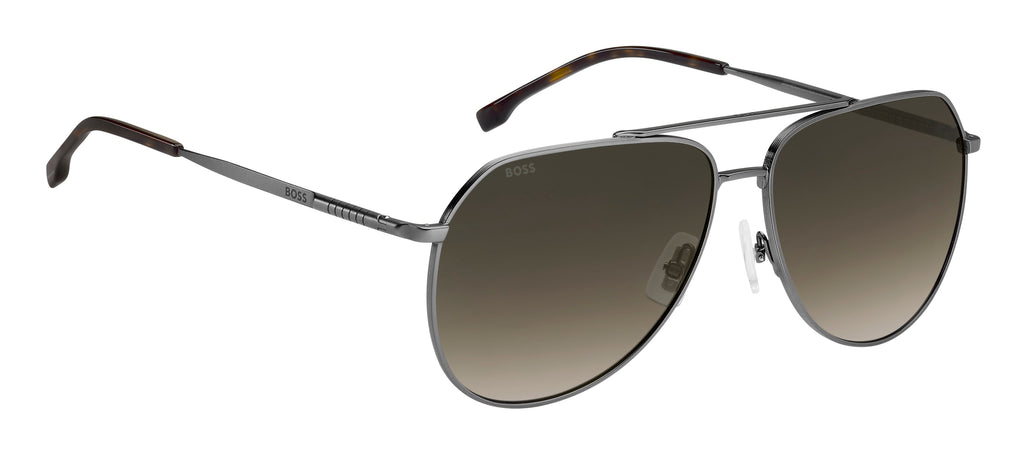 BOSS 1447/S Dark Ruthenium/ Black Brown Green Antireflex