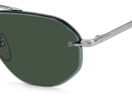 David Beckham DB 1101/G/S Ruthenium/ Green Lens