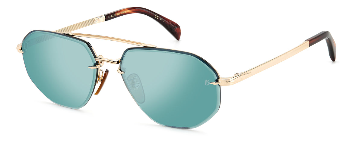 David Beckham DB 1101/G/S Gold/ Green Lens