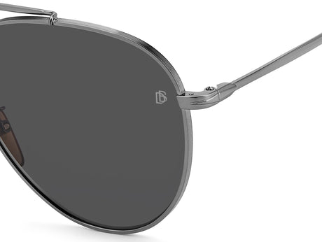 David Beckham DB 1102/F/S Dark Ruthenium/ Grey Lens