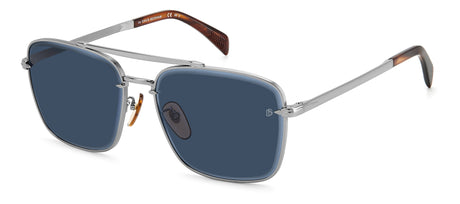 David Beckham DB 7093/G/S-60-6LB RUTHENIUM KU BLUE AVIO