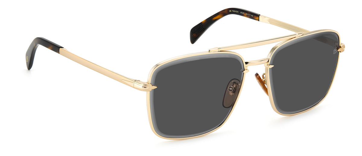 David Beckham DB 7093/G/S Gold/ Grey Lens