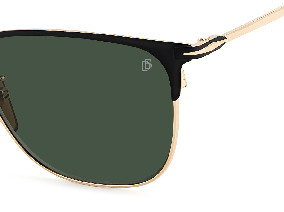 David Beckham DB 7094/G/S-57-I46 MT BK GD UC GREEN PZ