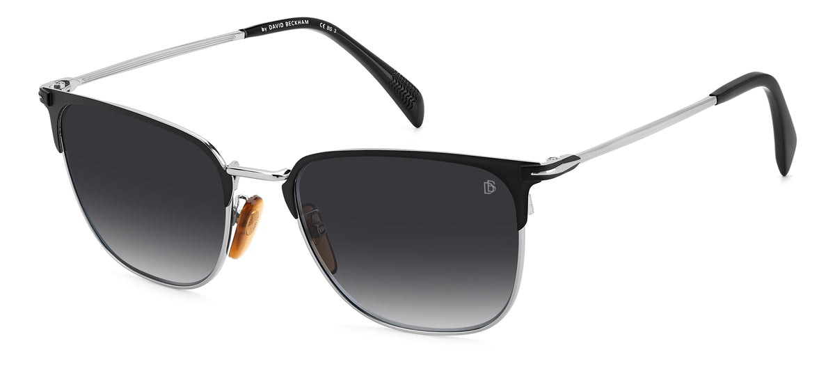 David Beckham DB 7094/G/S Matte Black Ruthenium/ Grey Lens