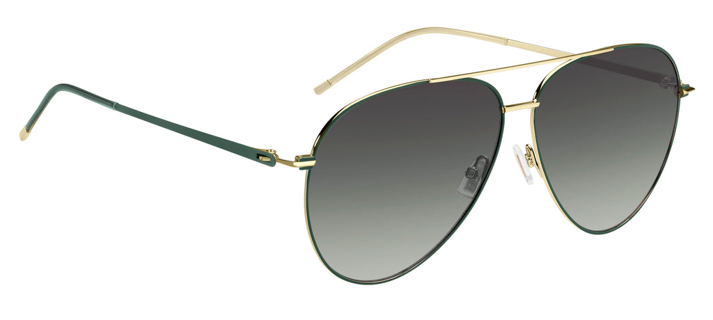 BOSS 1461/S Gold Green/ Grey Green 60 / Plastic / Metal