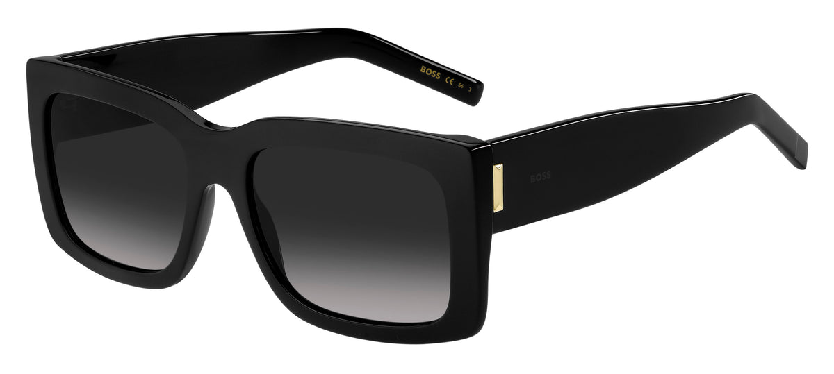 BOSS 1454/S Black/ Dark Grey Shaded