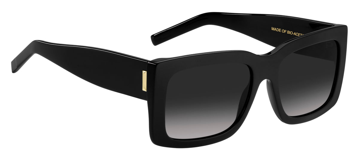 BOSS 1454/S Black/ Dark Grey Shaded
