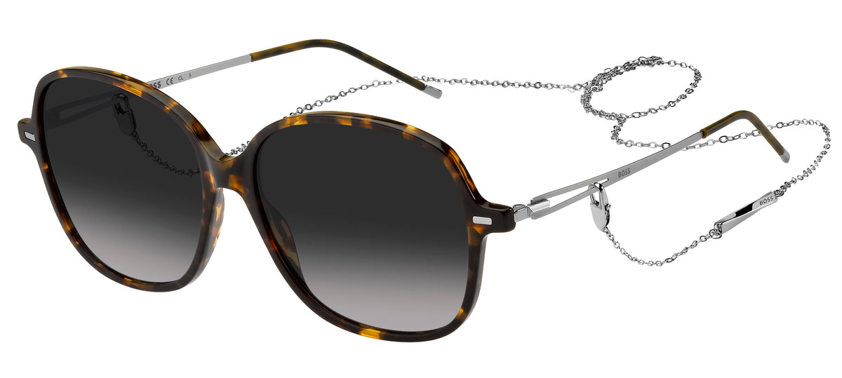 BOSS 1457/S Havana/ Dark Grey Shaded
