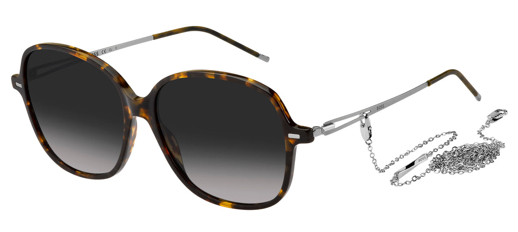 BOSS 1457/S Havana/ Dark Grey Shaded