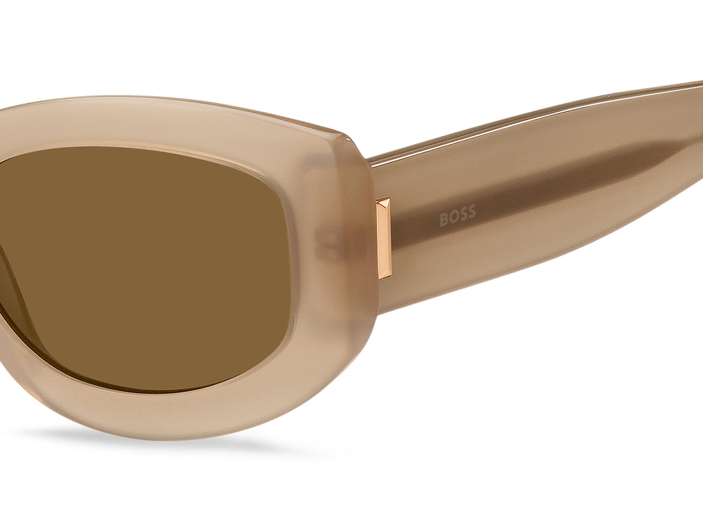 BOSS 1455/S Beige/ Brown 55 / Plastic / Eco-Acetate