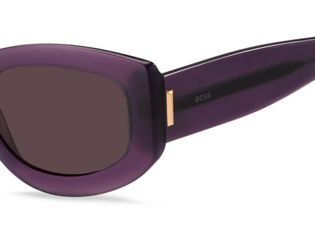 BOSS 1455/S Violet/ Mauve 55 / Plastic / Eco-Acetate