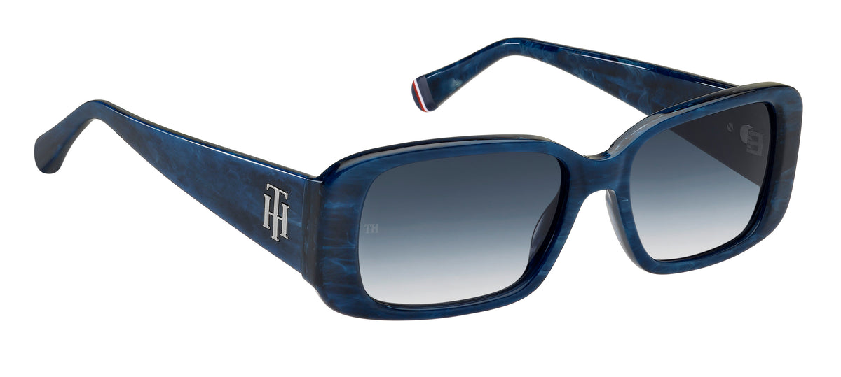 Tommy Hilfiger TH 1966/S Marble Blue/ Dk Blue Shaded