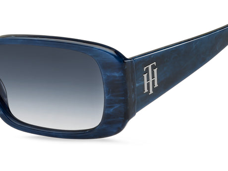 Tommy Hilfiger TH 1966/S Marble Blue/ Dk Blue Shaded