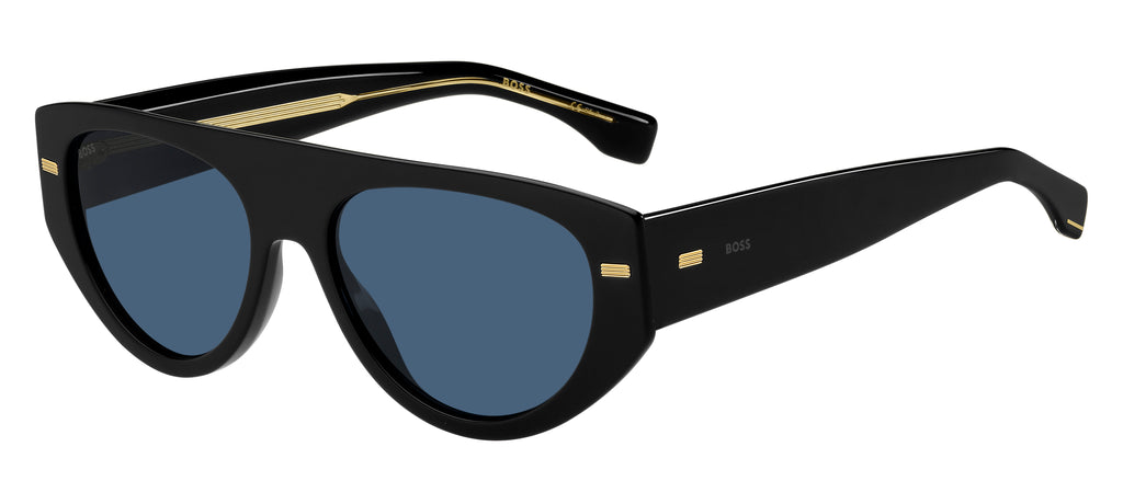 Hugo Boss BOSS 1443/S Black/ Blue 56 / Plastic / Eco-Acetate