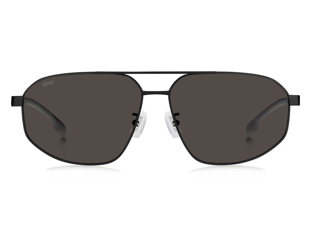 BOSS 1468/F/S Black/ Grey 63 / Plastic / Metal