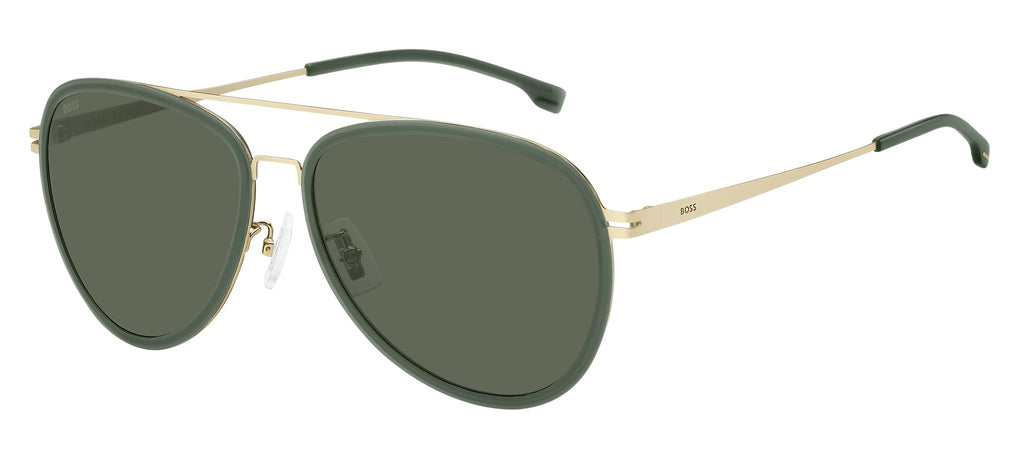 BOSS 1466/F/SK Matte Gold/ Green