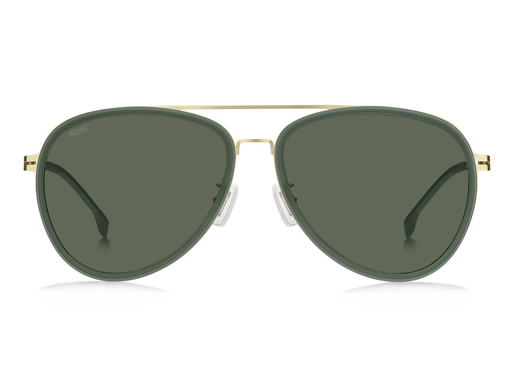 BOSS 1466/F/SK Matte Gold/ Green