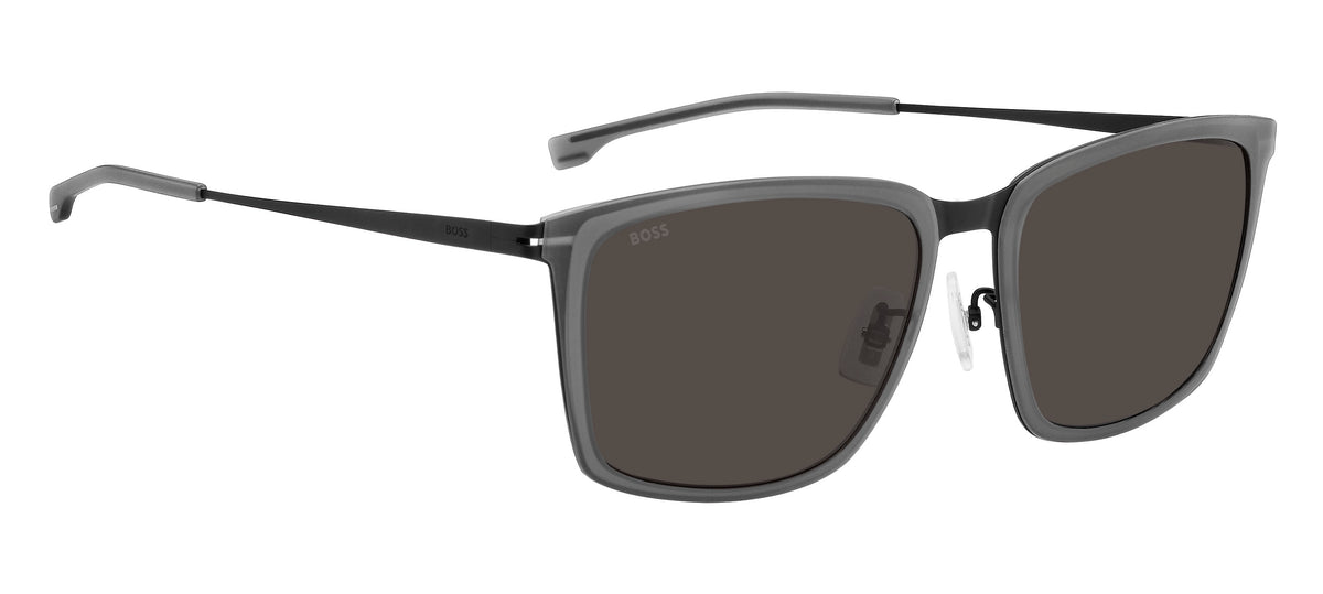 BOSS 1465/F/S Matte Black/ Grey