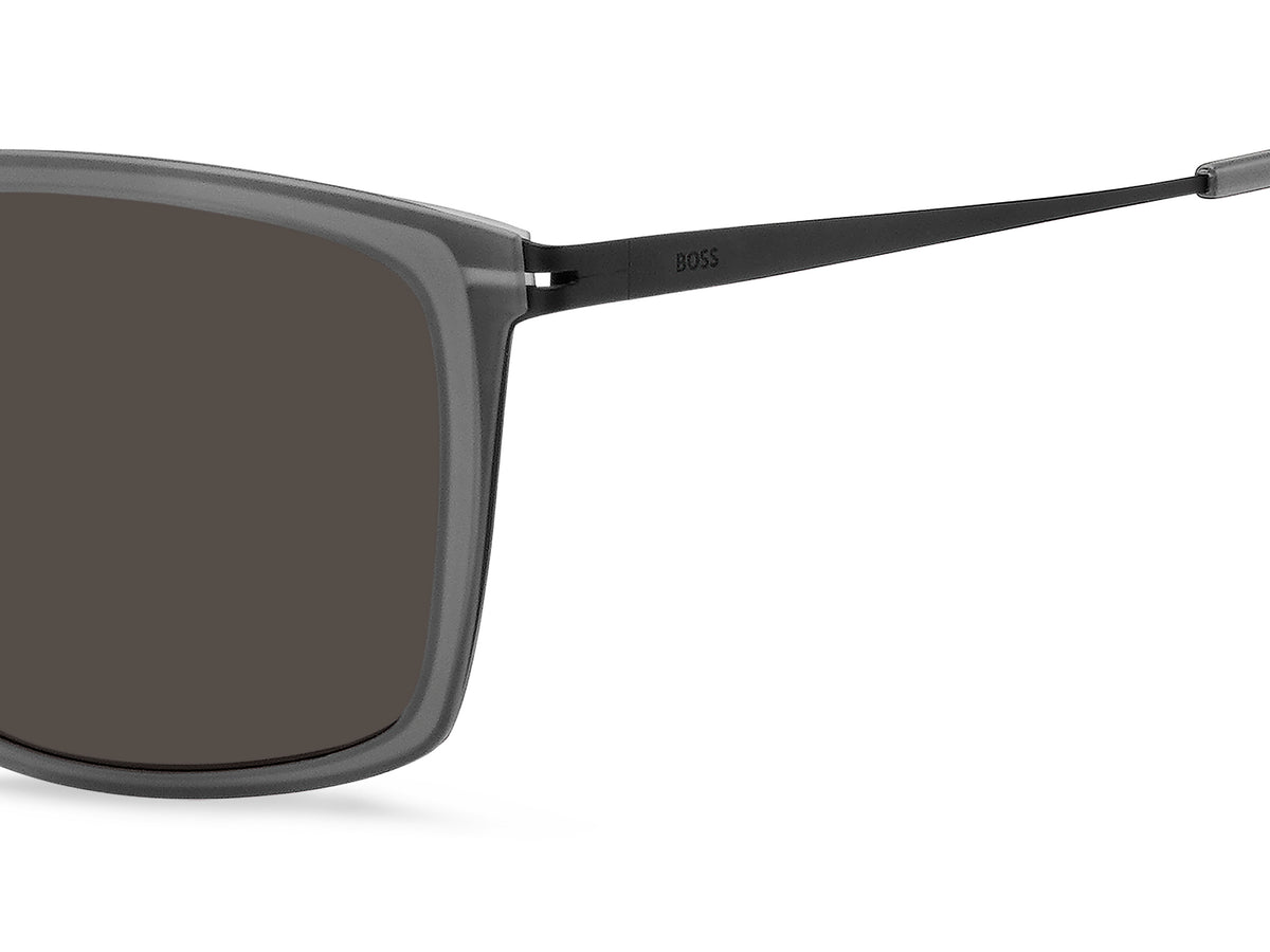 BOSS 1465/F/S Matte Black/ Grey