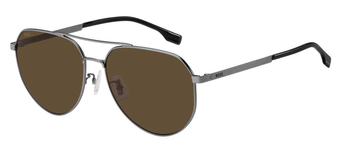 BOSS 1473/F/SK Matte Dark Ruthenium/ Bronze Polarized