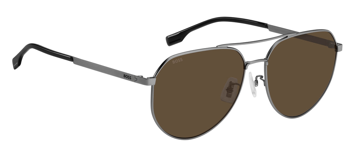 BOSS 1473/F/SK Matte Dark Ruthenium/ Bronze Polarized