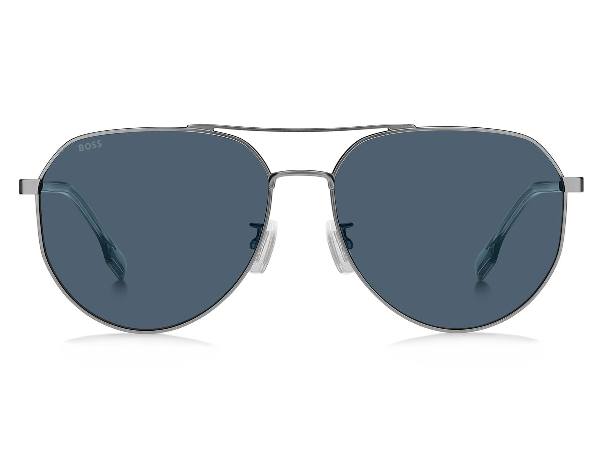 BOSS 1473/F/SK Matte Ruthenium/ Blue