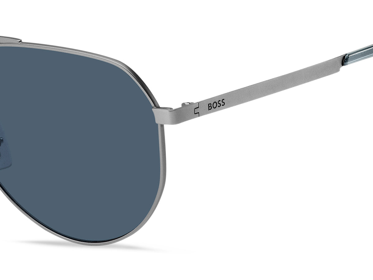 BOSS 1473/F/SK Matte Ruthenium/ Blue