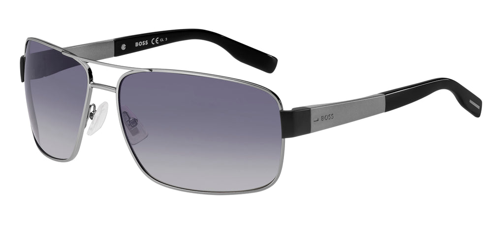 Hugo Boss BOSS 0521/S Ruthenium Semimatte Ruthenium/ Grey Shaded Polarized