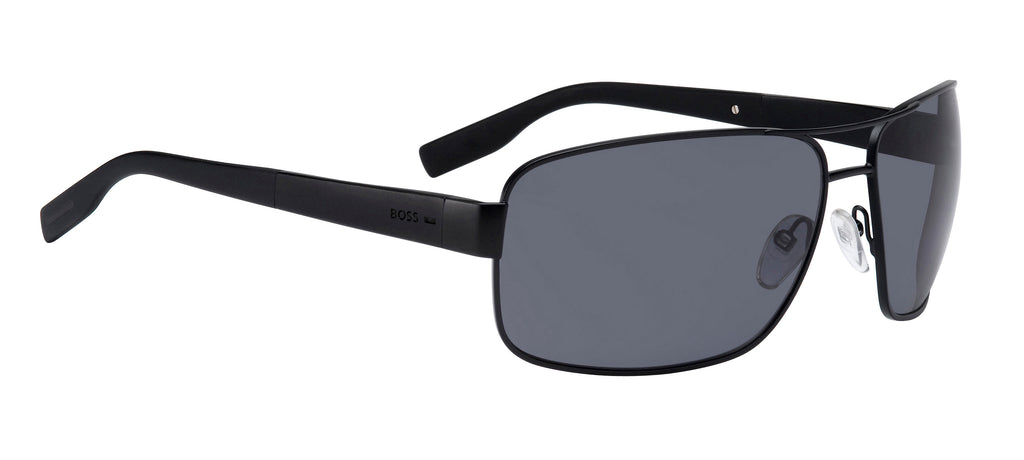 BOSS 0521/S 003 64 AH Matte Black 
Grey Polarised Lenses