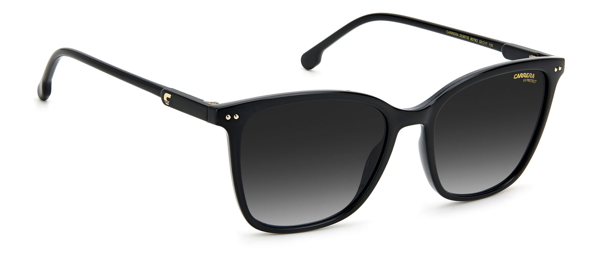 CARRERA 2036T/S-53-807 BLACK 9O DARK GREY SF