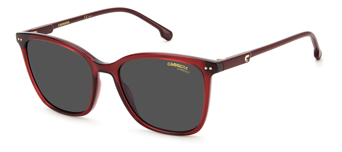 CARRERA 2036T/S-53-LHF BURGUNDY IR GREY