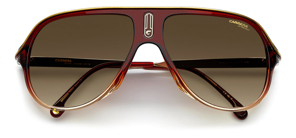 SAFARI65/N-62-7W5 BURG SHD HA BROWN SF
