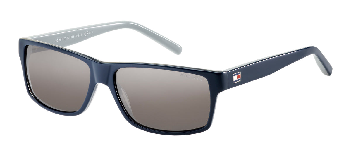 Tommy Hilfiger TH 1042/N/S Blue Light Grey/ Silver
