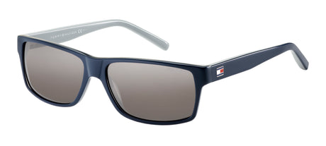 Tommy Hilfiger TH 1042/N/S Blue Light Grey/ Silver