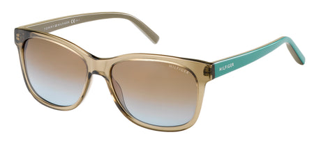 Tommy Hilfiger TH 1985 Turquoise Grey/ Brown Teal