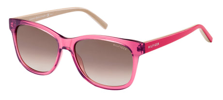 Tommy Hilfiger TH 1985 Transparent Cherry Cyclamen Pink/ Brown Violet Shaded