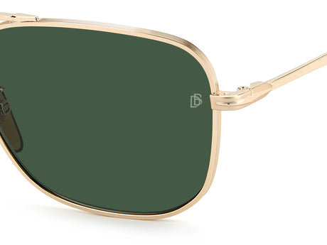 David Beckham DB 1093/S Gold/ Brown Lens