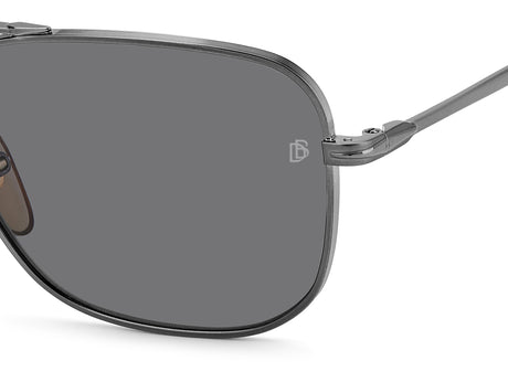 David Beckham DB 1093/S Dark Ruthenium/ Grey Lens Polarised