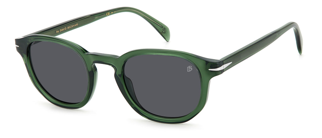 David Beckham DB 1007/S Green/ Grey Lens