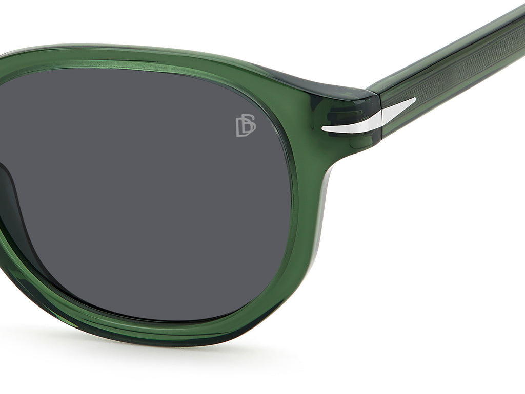 David Beckham DB 1007/S Green/ Grey Lens