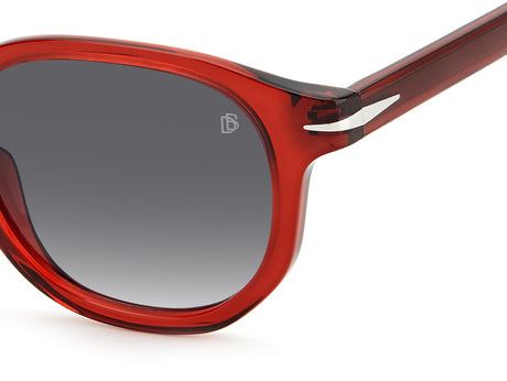 David Beckham DB 1007/S Red/ Grey Lens