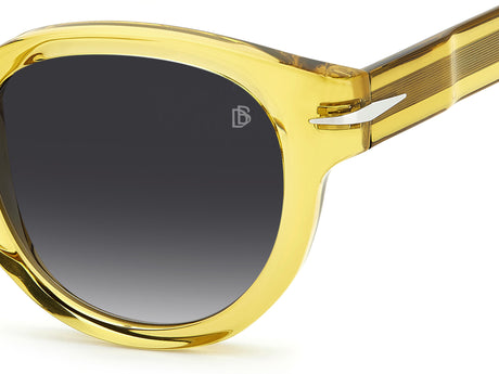 David Beckham DB 7041/S Yellow/ Grey Lens