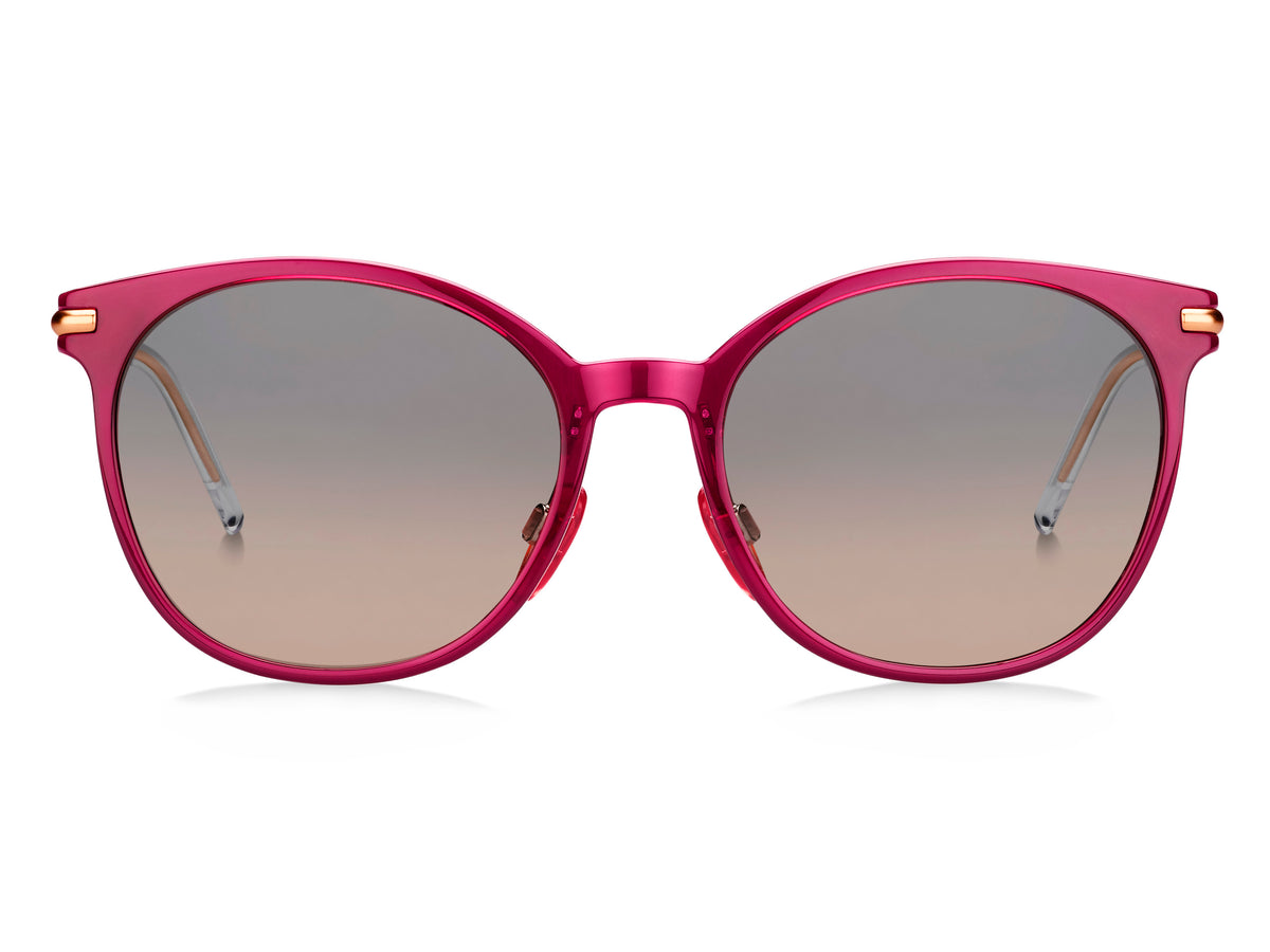 Tommy Hilfiger TH 1399/S Burgundy Crystal/ Grey Brown Doubleshade
