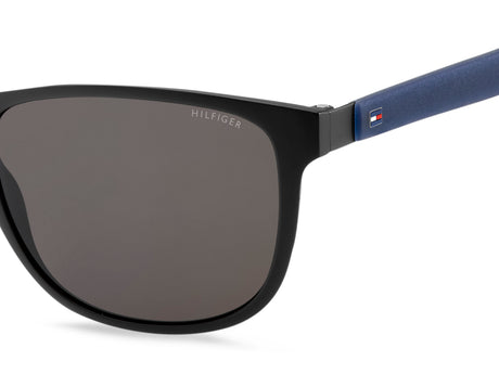 Tommy Hilfiger TH 1403/S Matt Black Blue/ Brown Grey