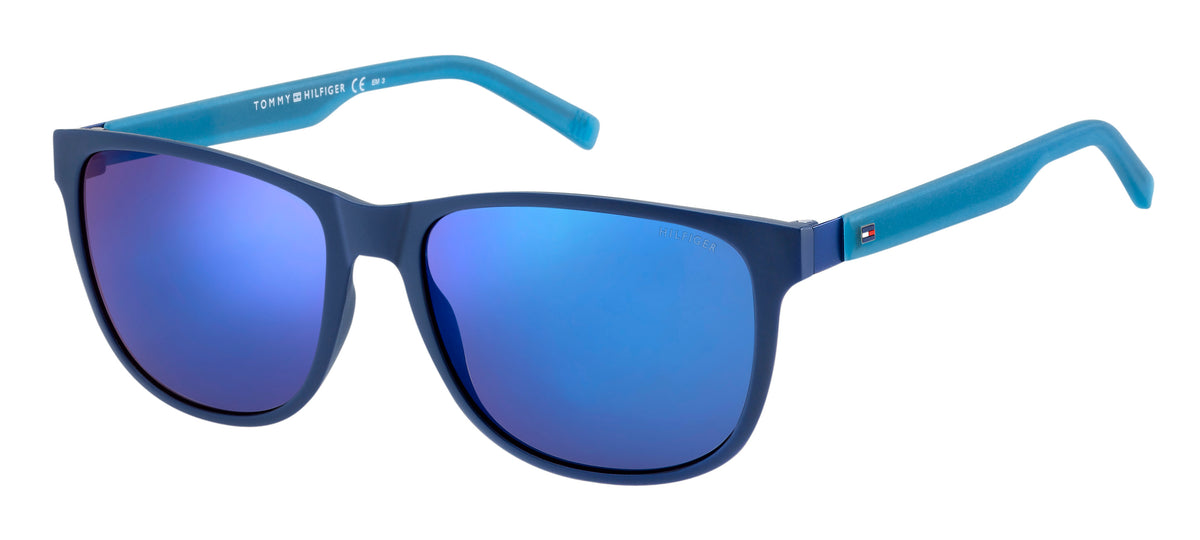 Tommy Hilfiger TH 1403/S Matt Blue Teal/ Blu Sky Mirror